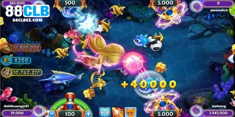 Một số loại vũ khí được cập nhật trong game bắn cá ăn xu mới nhất 